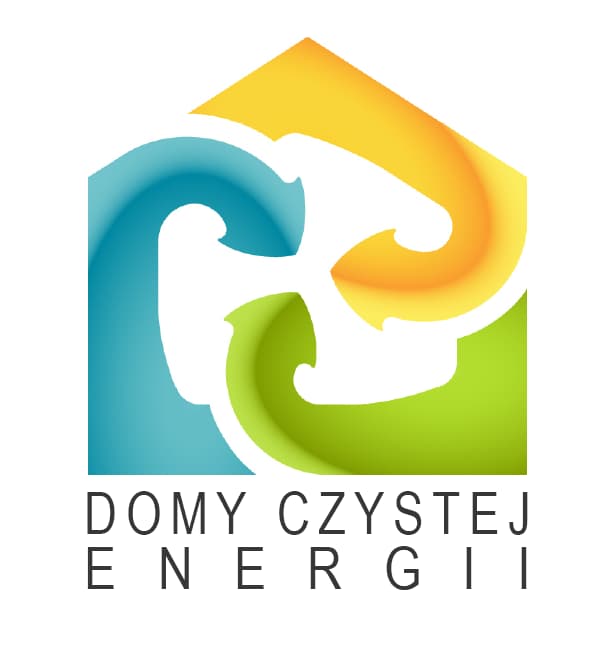 domy czystej energii - domy niskoenergetyczne - logo